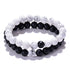 Classic Black Matte Green Malachite Bracelets Suitable Women Men Elastic Strand Jewelry - Artigo Importado