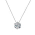 Single diamond necklace women - Artigo Importado