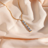 Thea Diamond Necklace - Artigo Importado