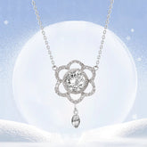 S925 Silver Fashion Design Inlaid Zirconium Diamond Necklace For Women - Artigo Importado