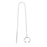 Earrings Earring Ring Earings Women Eardrop Long Silr - Artigo Importado