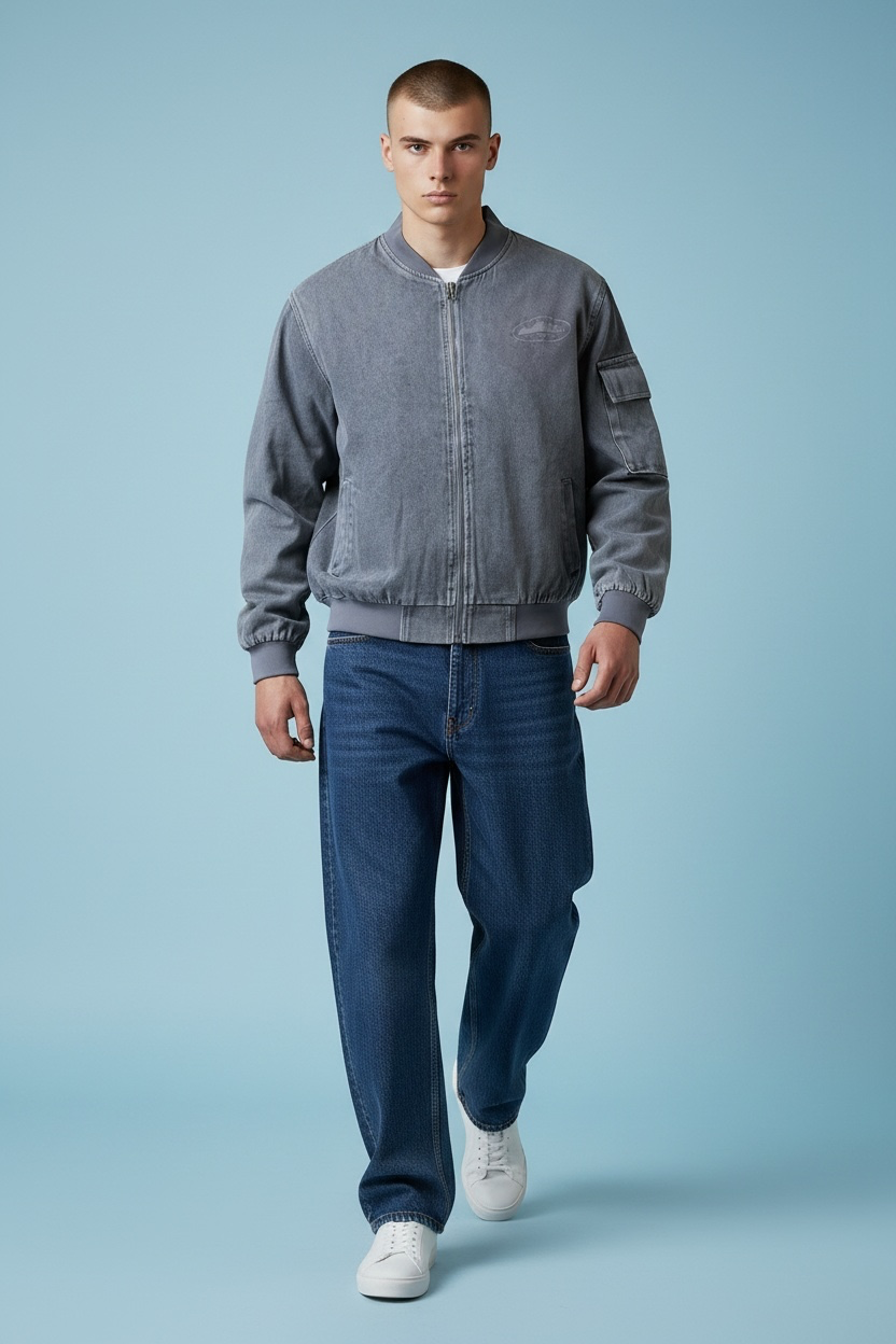 Jaqueta Jeans masculina