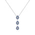Sterling Silver Light Luxury Full Diamond Y-shaped Chain Necklace For Women - Artigo Importado